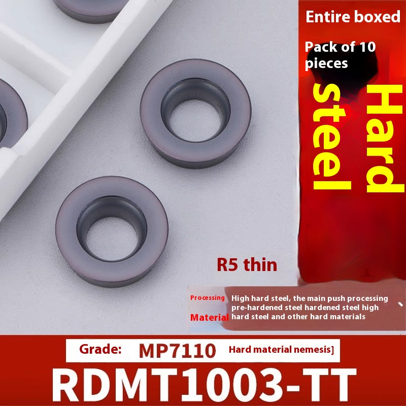 2042-CNC milling inserts, RPMW carbide R5 machining center, R4 milling machine, R6 milling inserts, RPMT round cutter cutters Shandong Denso Pricision Tools Co.,Ltd.